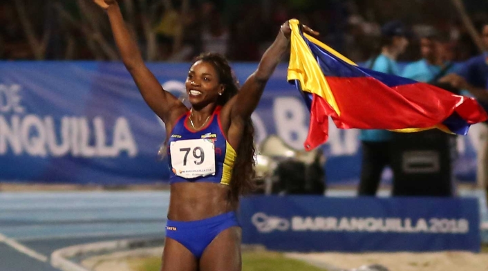 Caterine Ibargüen en Liga Diamante Caterine Ibargüen la reina del salto doble en Liga Diamante
