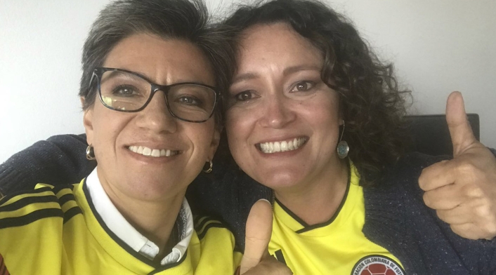 Claudia López y Angélica Lozano Claudia López y Angélica Lozano