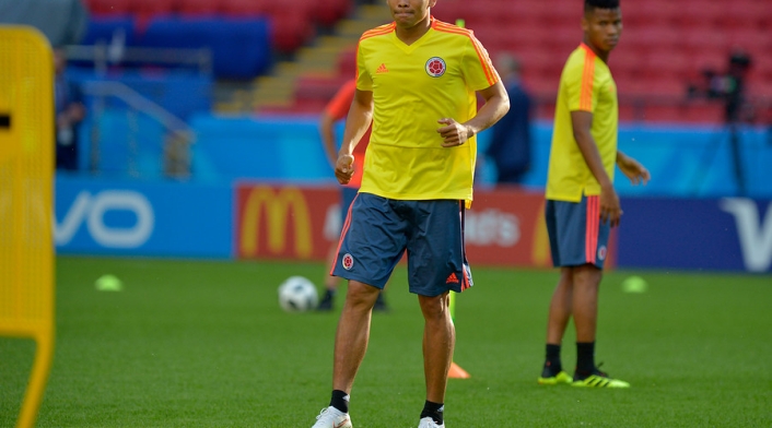Carlos Bacca con la Selección Colombia