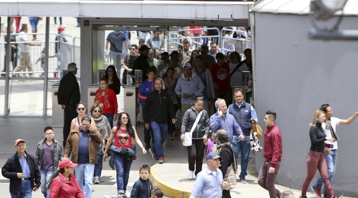 Votaciones de la consulta anticorrupción en Corferias
