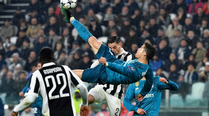 El gol de chilena de Cristiano a la Juventus
