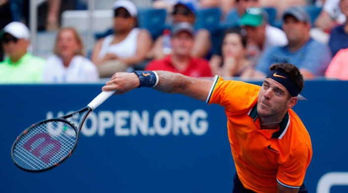 Juan Martín Del Potro en el US Open