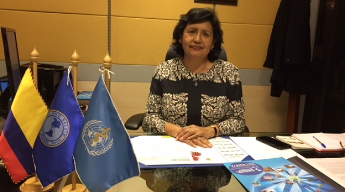 Directora de la Organización Mundial de la Salud Gina Tambini