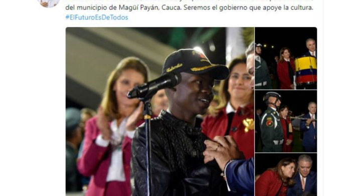Tuit de Iván Duque sobre Magüi Payán