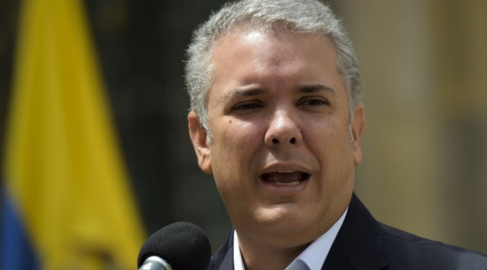 Presidente colombiano Iván Duque