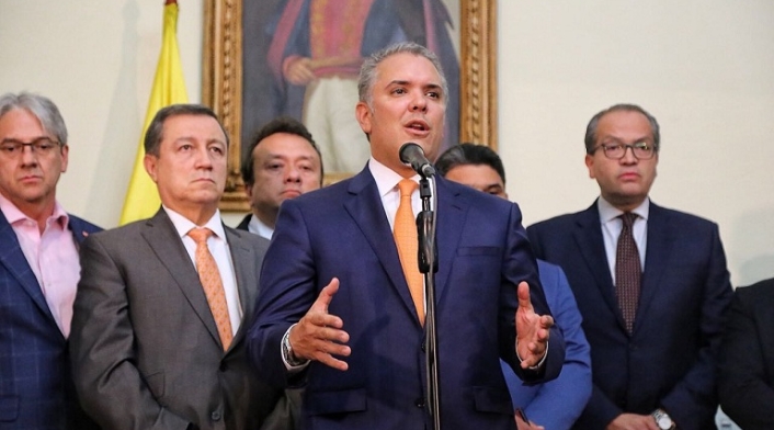 Presidente Iván Duque en el Congreso