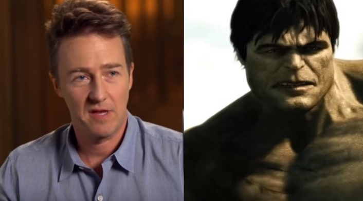Edward Norton como 'Hulk'