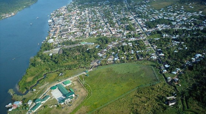 Cauca Imagen aérea de Guapi, Cauca