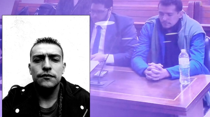 Hugo Alejandro Zabaleta Sossa, implicado en el crimen (Fotografía y en audiencia) Hugo Alejandro Zabaleta Sossa, implicado en el crimen (Fotografía y en audiencia)