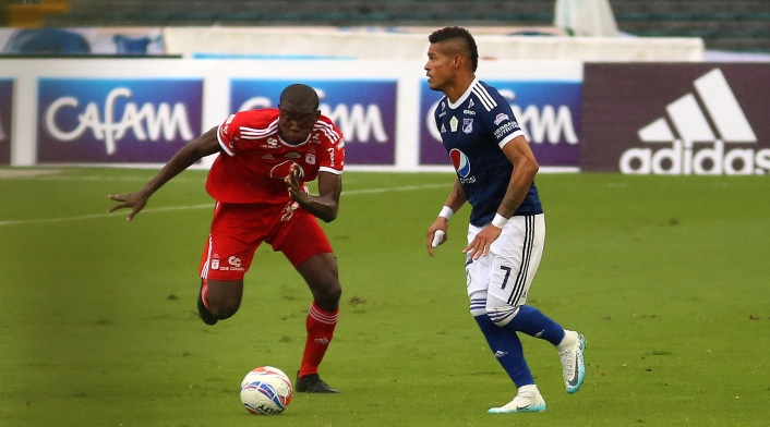 América vs Millonarios se enfrenta en la Liga Águila