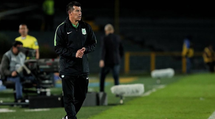 Jorge Almirón, técnico de Atlético Nacional, fue suspendido por la Dimayor