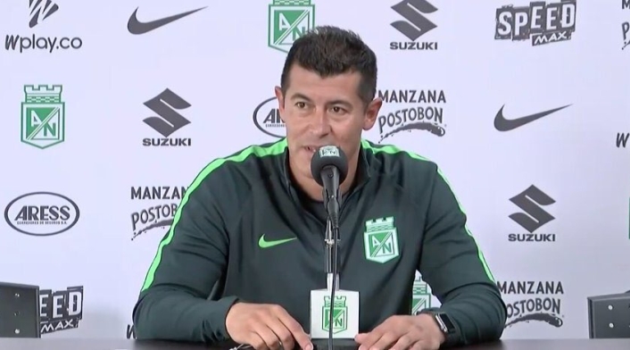 Jorge Almirón, técnico de Atlético Nacional