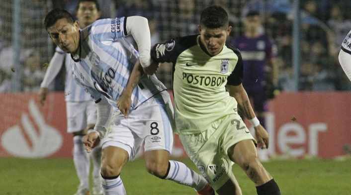 Jorman Campuzano, jugador de Atlético Nacional