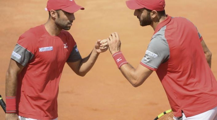 Juan Sebastián Cabal y Robert Farah. Juan Sebastián Cabal y Robert Farah.