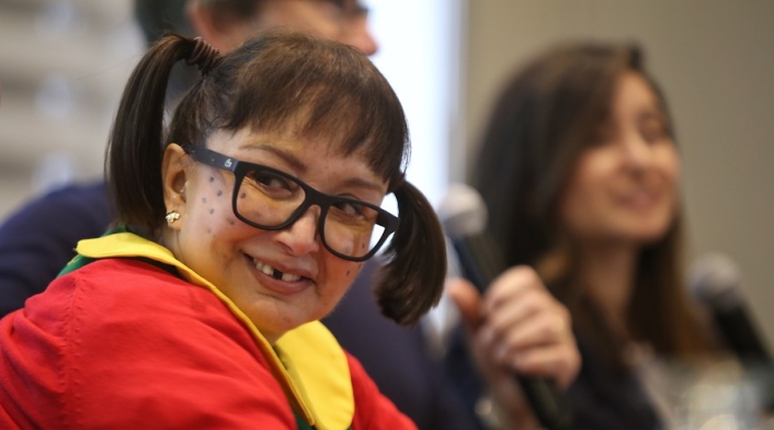 María Antonieta de las Nieves, la Chilindrina, en Bogotá María Antonieta de las Nieves, la Chilindrina, en Bogotá