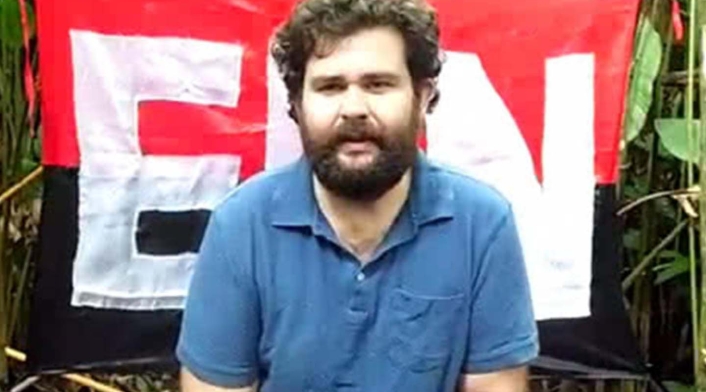 En el video se ve el lamentable estado físico del secuestrado. En el video se ve el lamentable estado físico del secuestrado.
