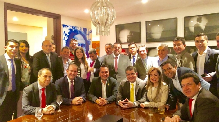 Bancada Liberal con Felipe Córdoba, candidato Contraloría