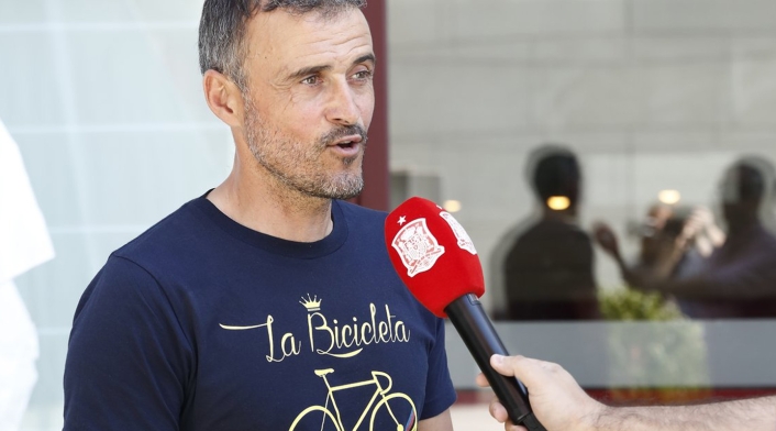 Luis Enrique Martínez, DT de la selección de España Luis Enrique Martínez, DT de la selección de España