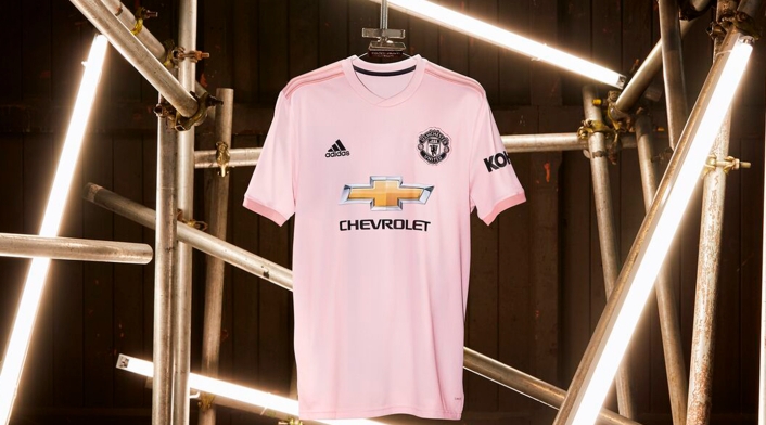 La camiseta rosa de Manchester United 2018-2019