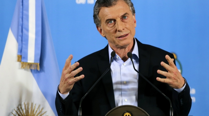 Mauricio Macri, presidente de Argentina