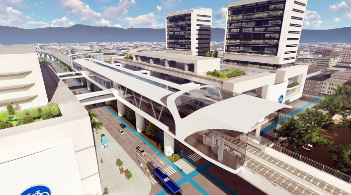 El metro de Bogotá en planos