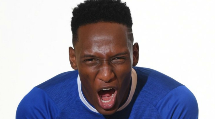Yerry Mina, jugador del Everton