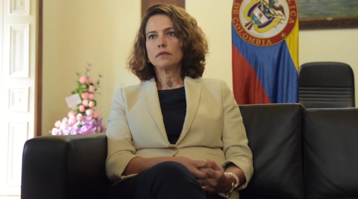 Ministra del Interior, Nancy Patricia Gutiérrez