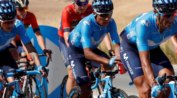 Nairo Quintana en la Vuelta a España 2018