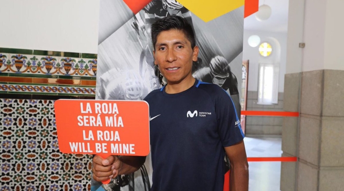 Nairo Quintana, líder del Movistar Team