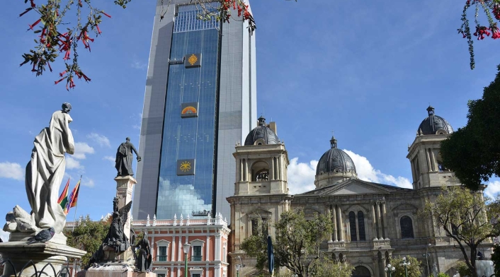 Edificio de gobierno de Bolivia Edificio de gobierno de Bolivia