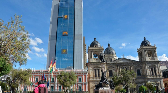 Bolivia tiene un nuevo edificio de gobierno