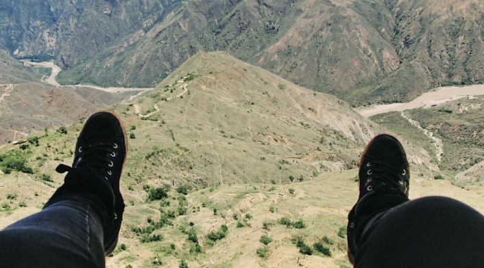 Parapente en el Cañón del Chicamocha