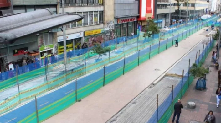 Peatonalización de la Carrera Séptima.