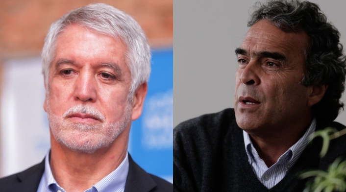Enrique Peñalosa, alcalde de Bogotá y Sergio Fajardo, excandidato presidencial
