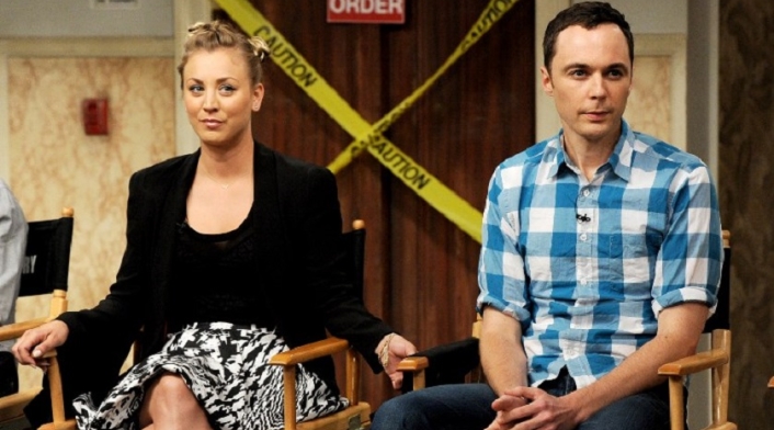 Kaley Cuoco y Jim Parsons