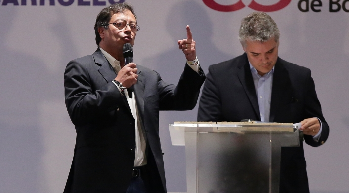 Gustavo Petro e Iván Duque presentaron programas radicalmente diferentes.