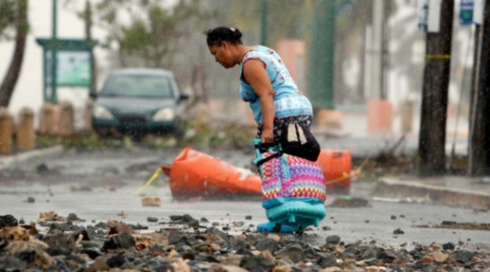 Huracán María a su paso por Puerto Rico. Huracán María a su paso por Puerto Rico.