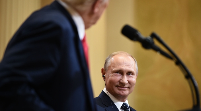 Vladimir Putin y Donald Trump