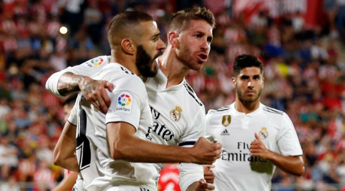 Real Madrid venció a Girona en LaLiga