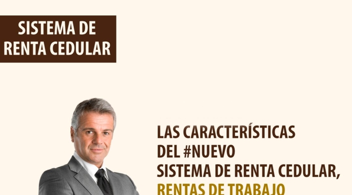 Imagen de la Dian sobre el Sistema de Renta Cedular