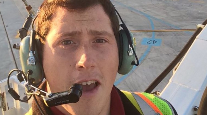 Richard Russell, el protagonista de la emergencia aérea en Seattle