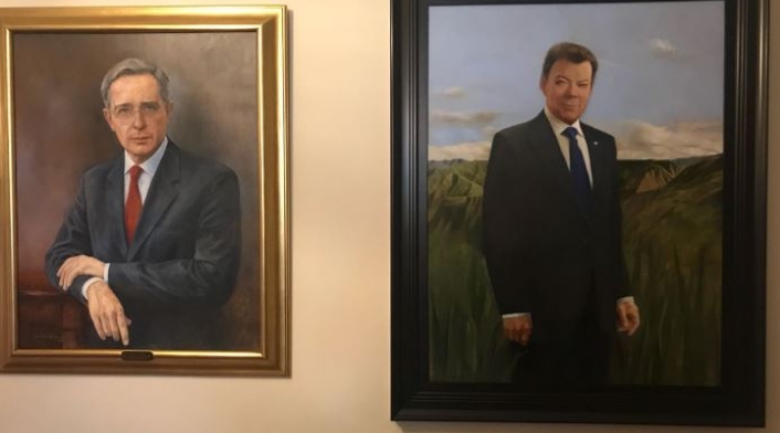 Retratos en Casa de Nariño
