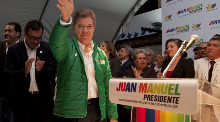 Campaña Santos Presidente 2014