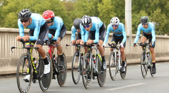 Selección Colombia de Ciclismo Manzana Postobón