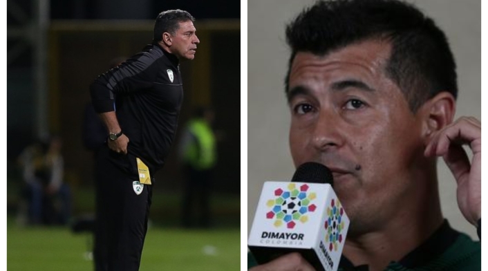 Luis Fernando Suárez y Jorge Almirón Luis Fernando Suárez y Jorge Almirón