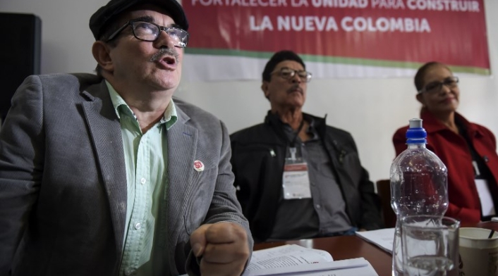 Timochenko en el Pleno del Consejo de la Farc