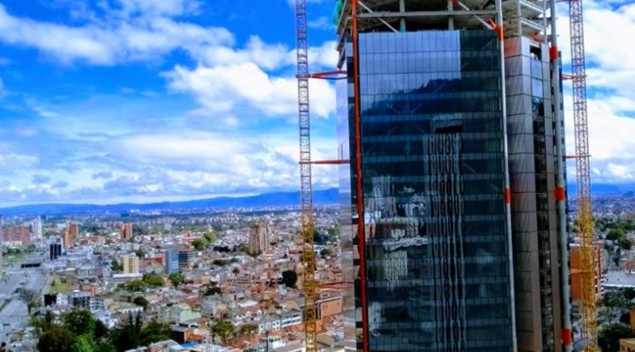Panorámica de La Torre Norte de Atrio de Bogotá Panorámica de La Torre Norte de Atrio de Bogotá