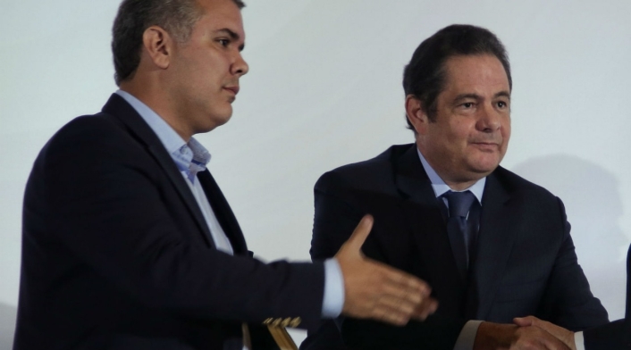 Germán Vargas Lleras e Iván Duque