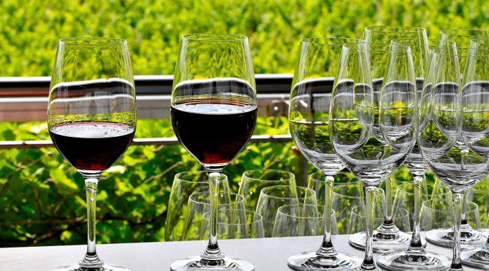 Una copa de vino era buena para la salud
