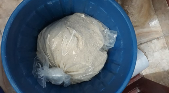 Droga incautada en el operativo